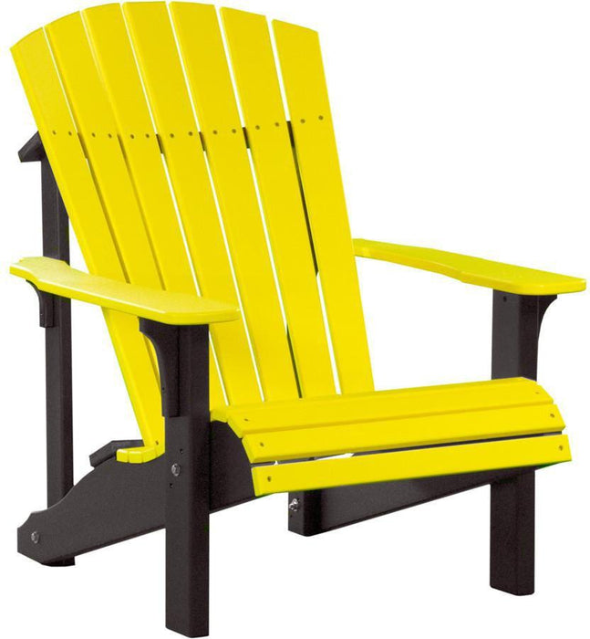 LuxCraft Recycled Plastic Deluxe Adirondack Chair