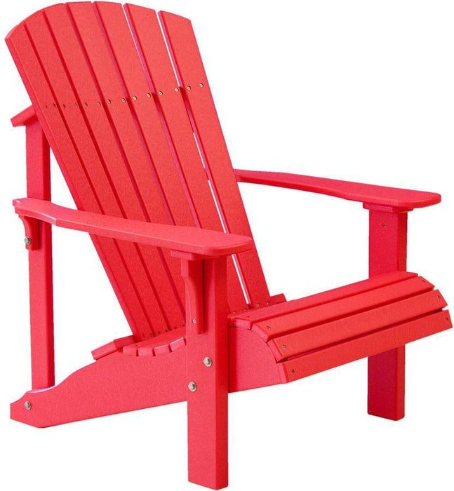 LuxCraft Recycled Plastic Deluxe Adirondack Chair