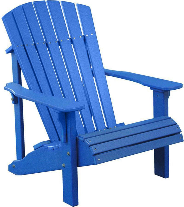 LuxCraft Recycled Plastic Deluxe Adirondack Chair