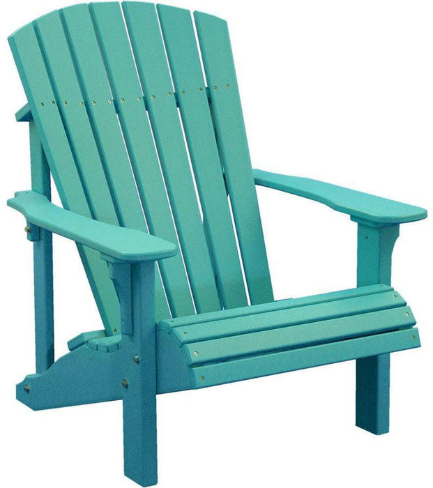 LuxCraft Recycled Plastic Deluxe Adirondack Chair