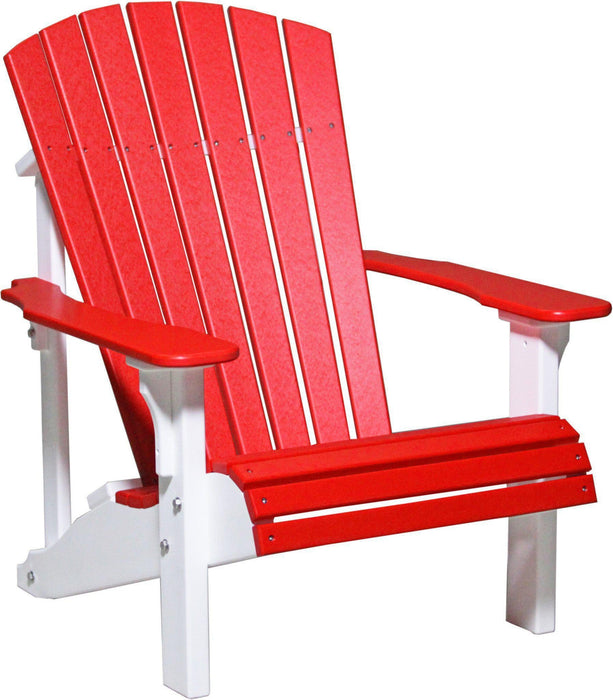 LuxCraft Recycled Plastic Deluxe Adirondack Chair