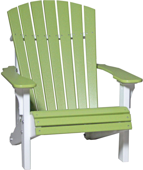 LuxCraft Recycled Plastic Deluxe Adirondack Chair