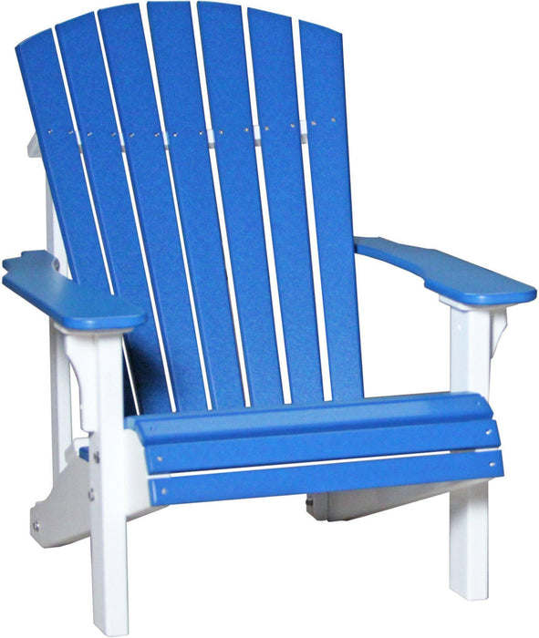 LuxCraft Recycled Plastic Deluxe Adirondack Chair