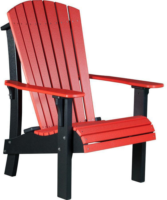 LuxCraft Recycled Plastic Senior Height Royal Adirondack Chair