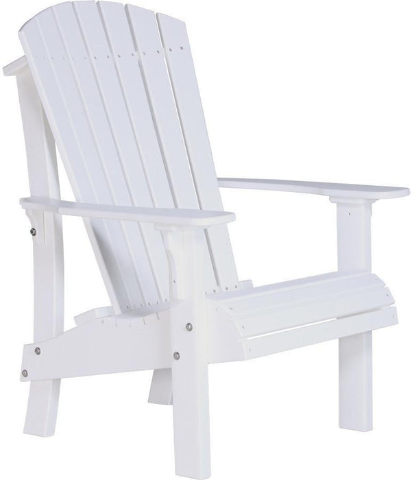 LuxCraft Recycled Plastic Senior Height Royal Adirondack Chair