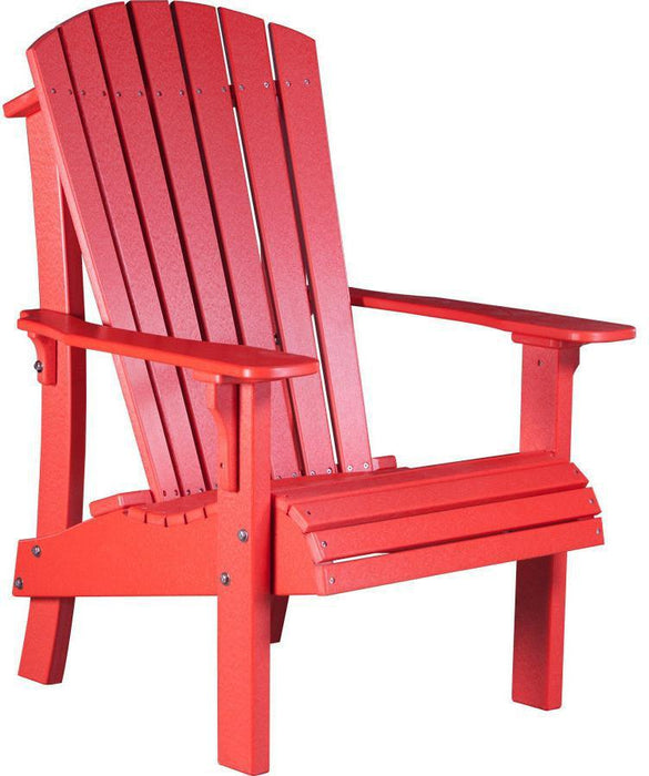 LuxCraft Recycled Plastic Senior Height Royal Adirondack Chair