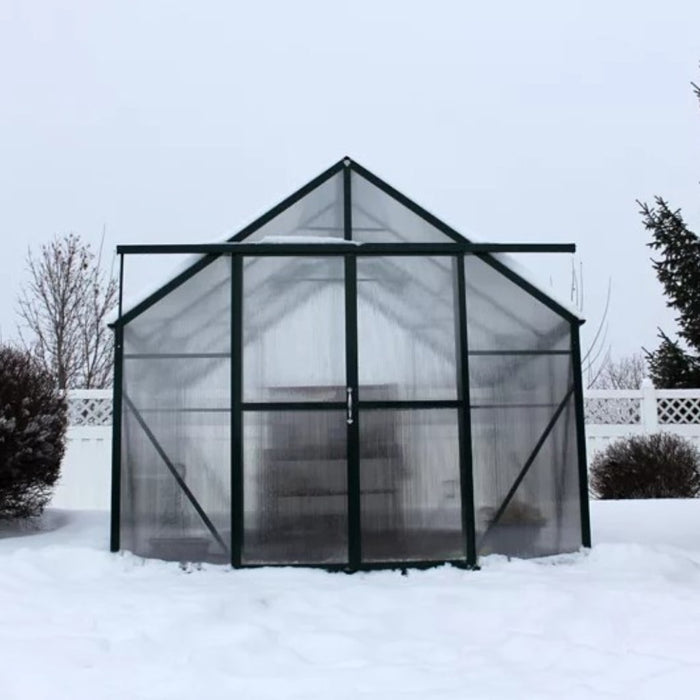 Grandio Ascent 8x12 Greenhouse Kit Twin Wall Polycarbonate