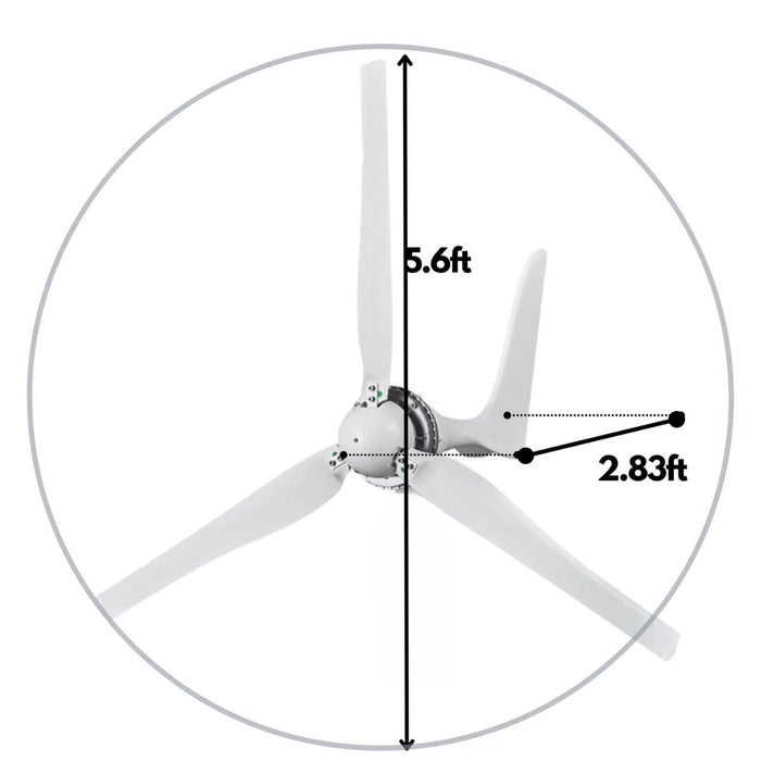 Automaxx 1500W Windmill Turbine Generator Kit