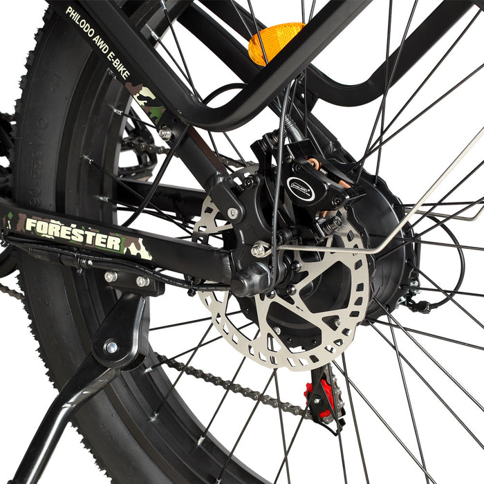 PHILODO Forester 60V Dual Motor Electric Bike Full Suspension
