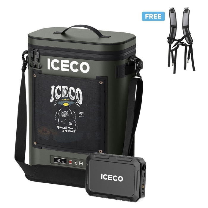 ICECO NEW! 13.5QT GOPACK12 Single Zone 12V Ice-Free Portable Freezer