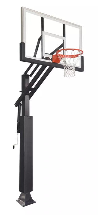 Ironclad Gamechanger In Ground Basketball Goal - 36"x60" Tempered Glass GC55-LG