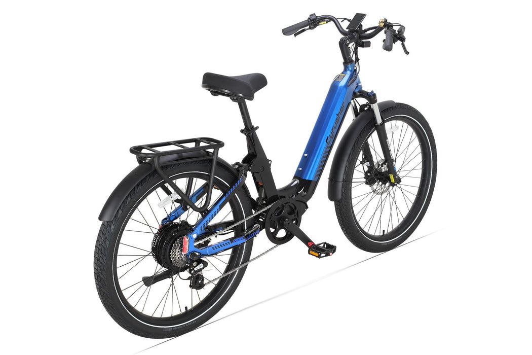 Cyrusher Sprint Step-Through City E-Bike | 750W Motor & 48V Battery