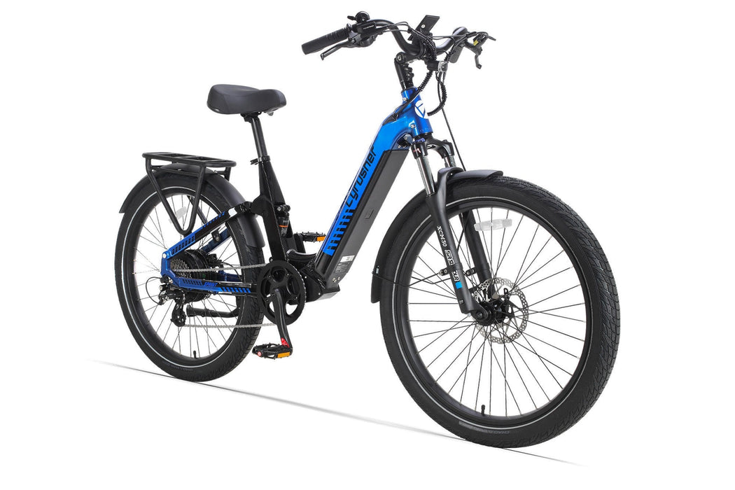 Cyrusher Sprint Step-Through City E-Bike | 750W Motor & 48V Battery