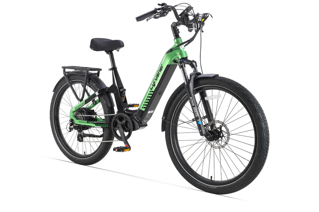 Cyrusher Sprint Step-Through City E-Bike | 750W Motor & 48V Battery
