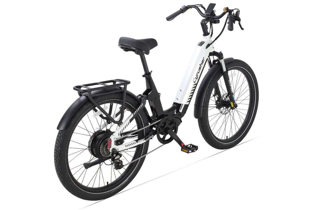 Cyrusher Sprint Step-Through City E-Bike | 750W Motor & 48V Battery