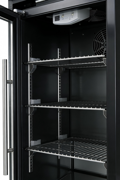 Black Single Door Fridge Cabinet Outdoor Kitchen Islands
