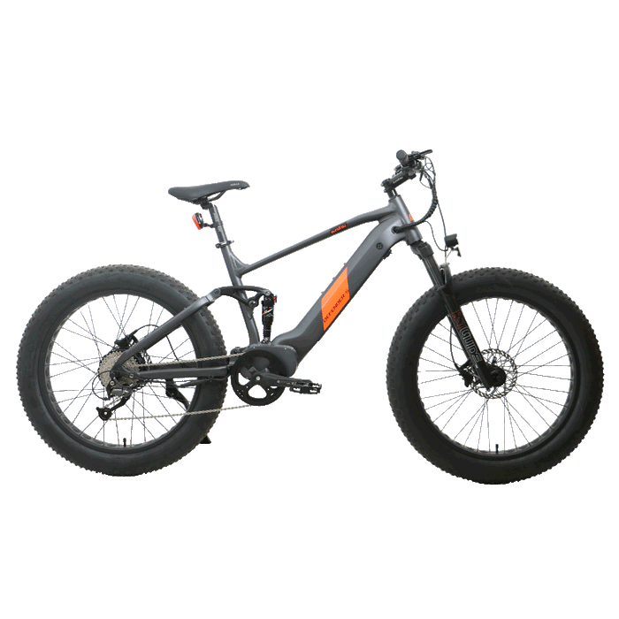 Eunorau Defender-S Electric Bike, Dual 750W, Full Suspension,