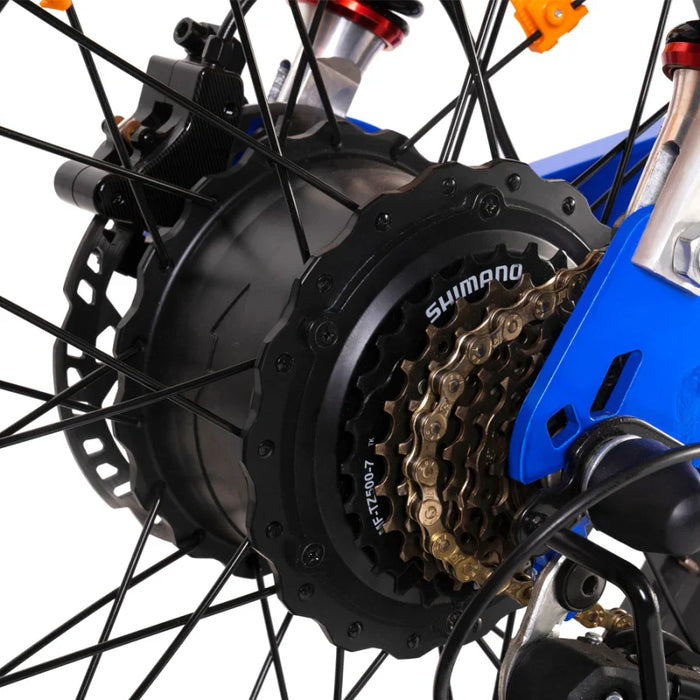 HappyRun G100 48V/38Ah 2000W Dual Battery Electric Bike