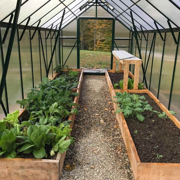 Grandio Element 6x12 Greenhouse Kit 10mm Polycarbonate Aluminum Frame