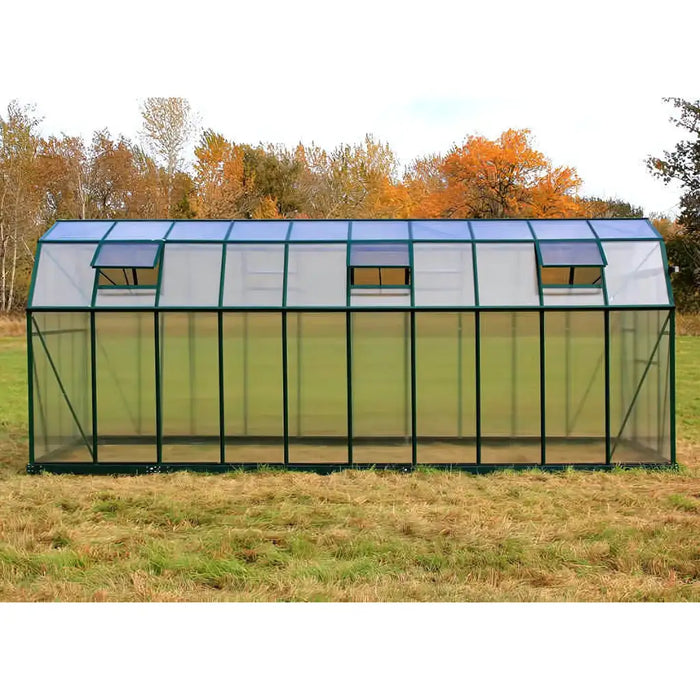 Grandio Elite 8x20 Greenhouse Kit 10mm Polycarbonate Barn Style
