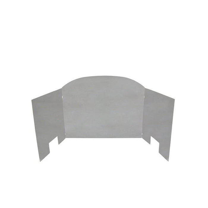 Real Fyre 24" Traditional Satin Stainless Steel Fyreback
