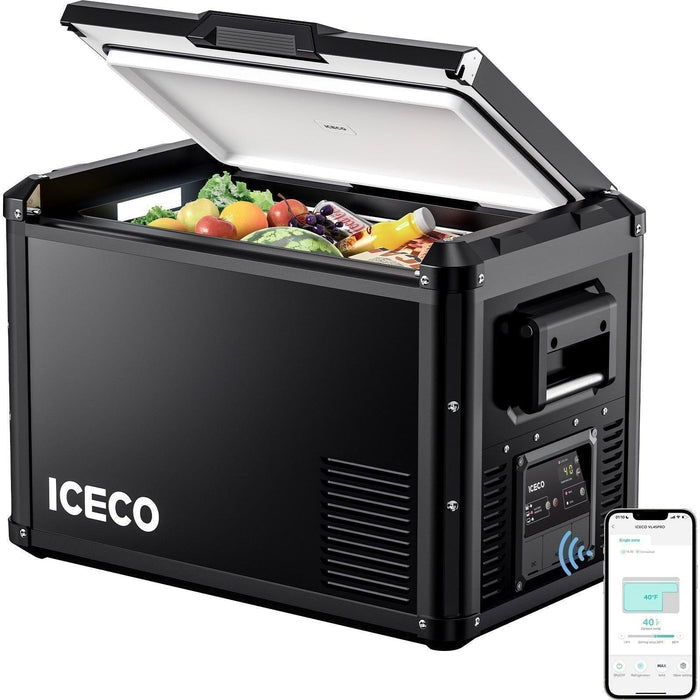 ICECO 63.4QT VL60ProS Single Zone Portable Fridge Electric Cooler