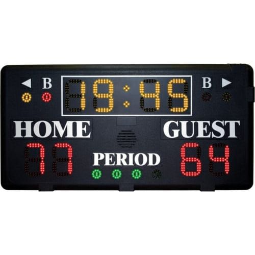 Scoreboard Box First Team Portable Scoreboard with Wireless Controller & Battery Powe ...
