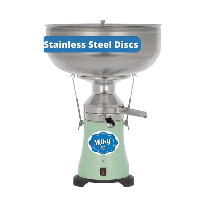 Milky Day Electric Cream Separator FJ 130 ERR SS (115V)