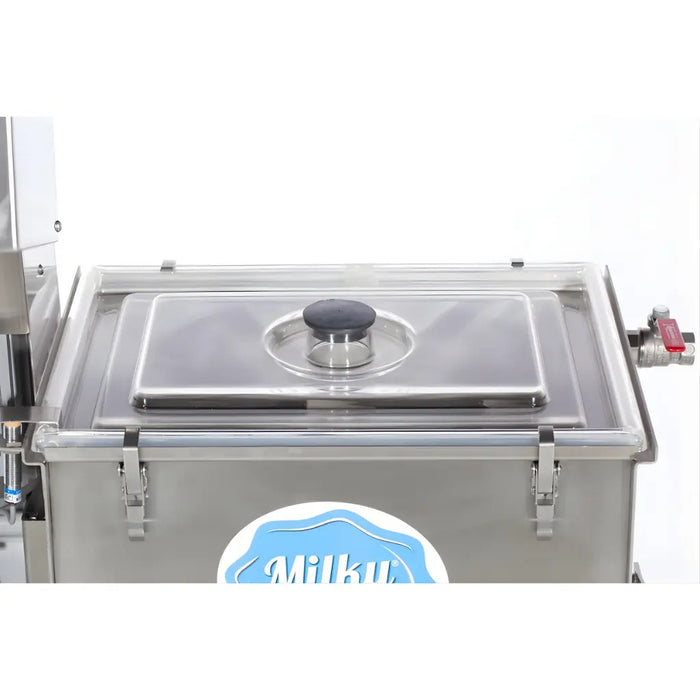 Milky Electric Butter Churn Machine FJ 32 with a Tilting Mechanism