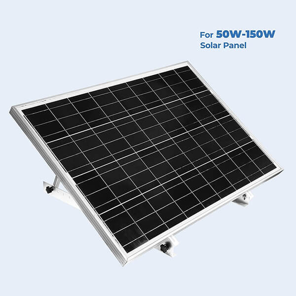 28 in Adjustable Solar Panel Tilt Mount Brackets with Foldable Tilt Legs