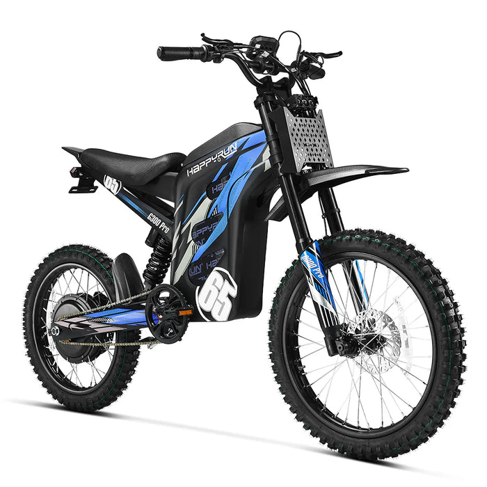 HappyRun G300 Pro 72V/30Ah 6500W Electric Dirt Bike