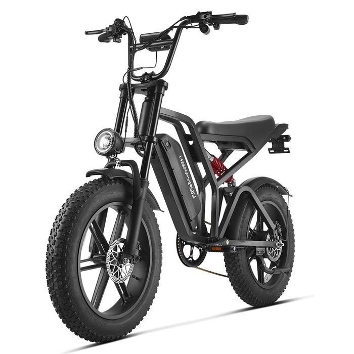 HAPPYRUN Tank G60C  20"*4" Fat Tires Electric Bikes Trie Dirt All Terrain 750W 48V 18Ah