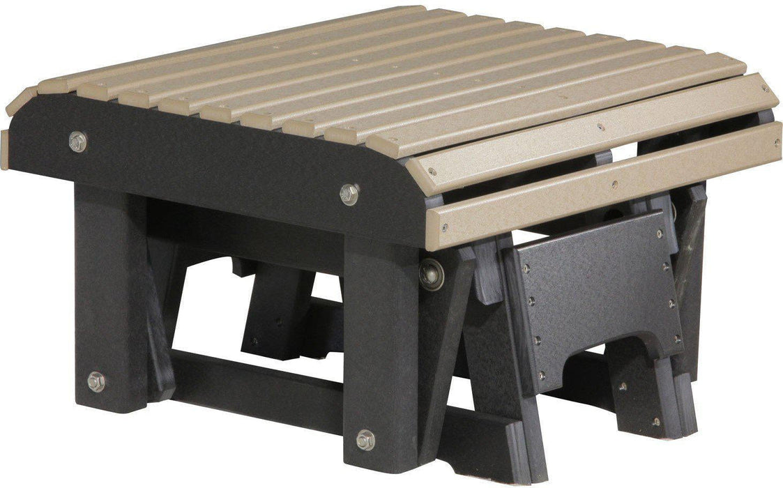 LuxCraft Recycled Plastic Glider Footrest