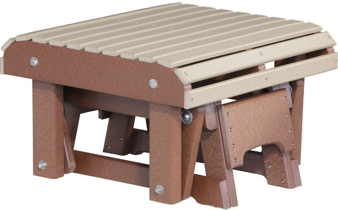 LuxCraft Recycled Plastic Glider Footrest