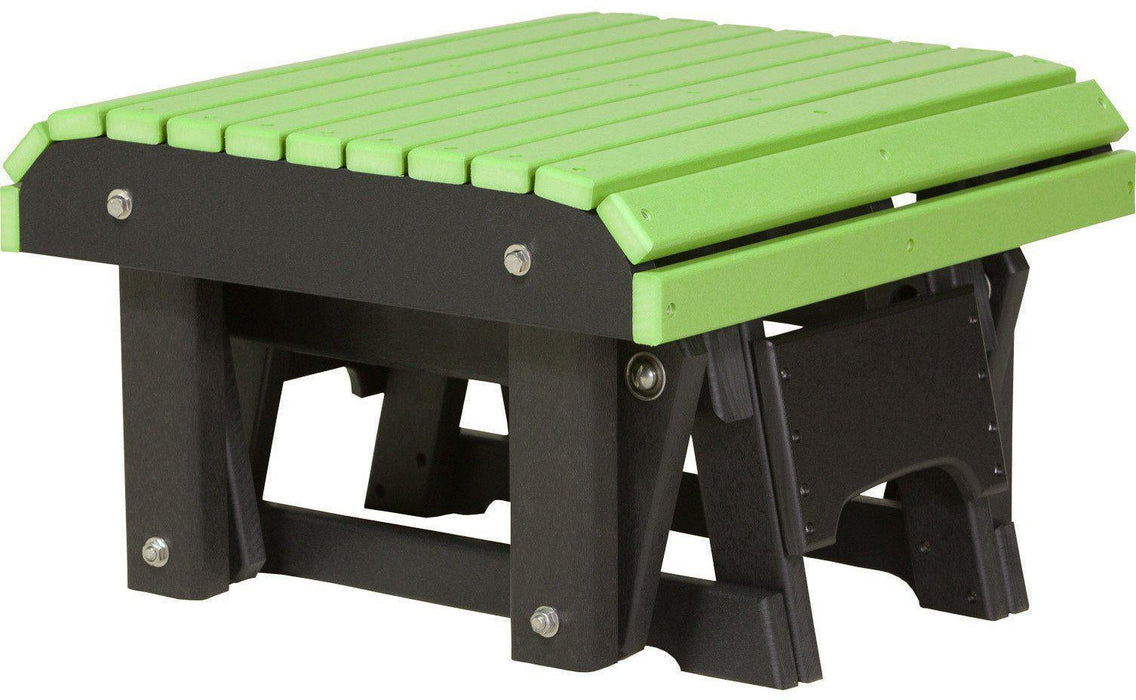LuxCraft Recycled Plastic Glider Footrest