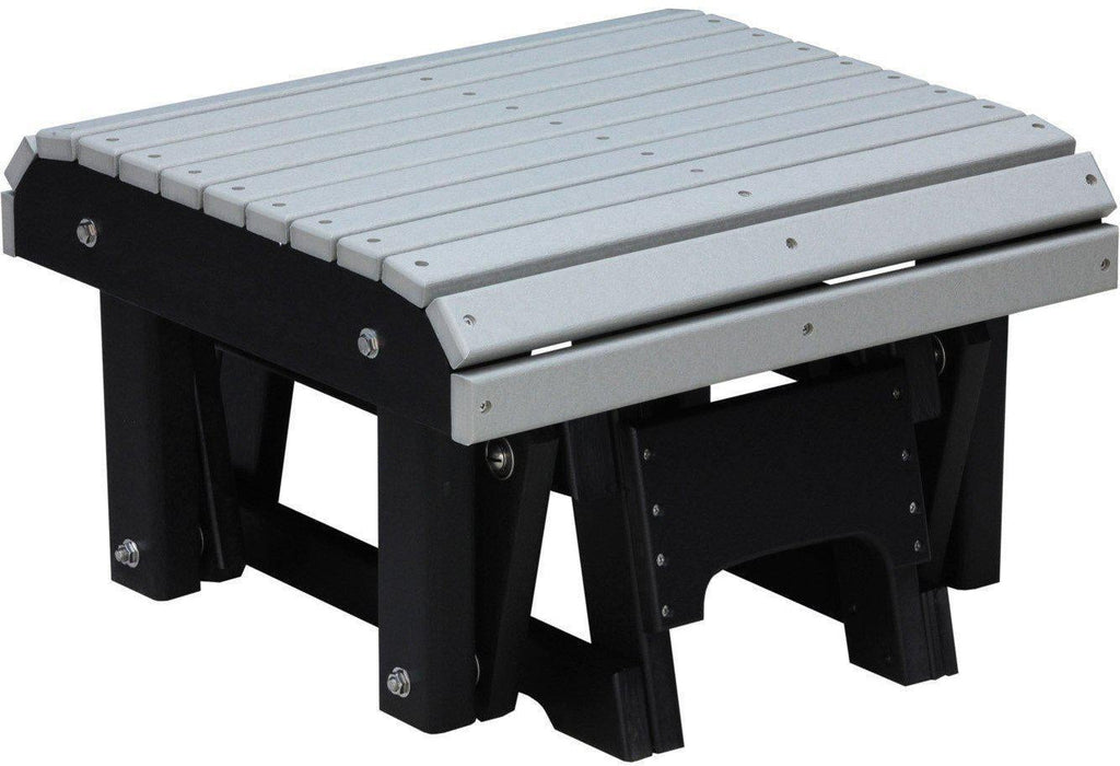 LuxCraft Recycled Plastic Glider Footrest