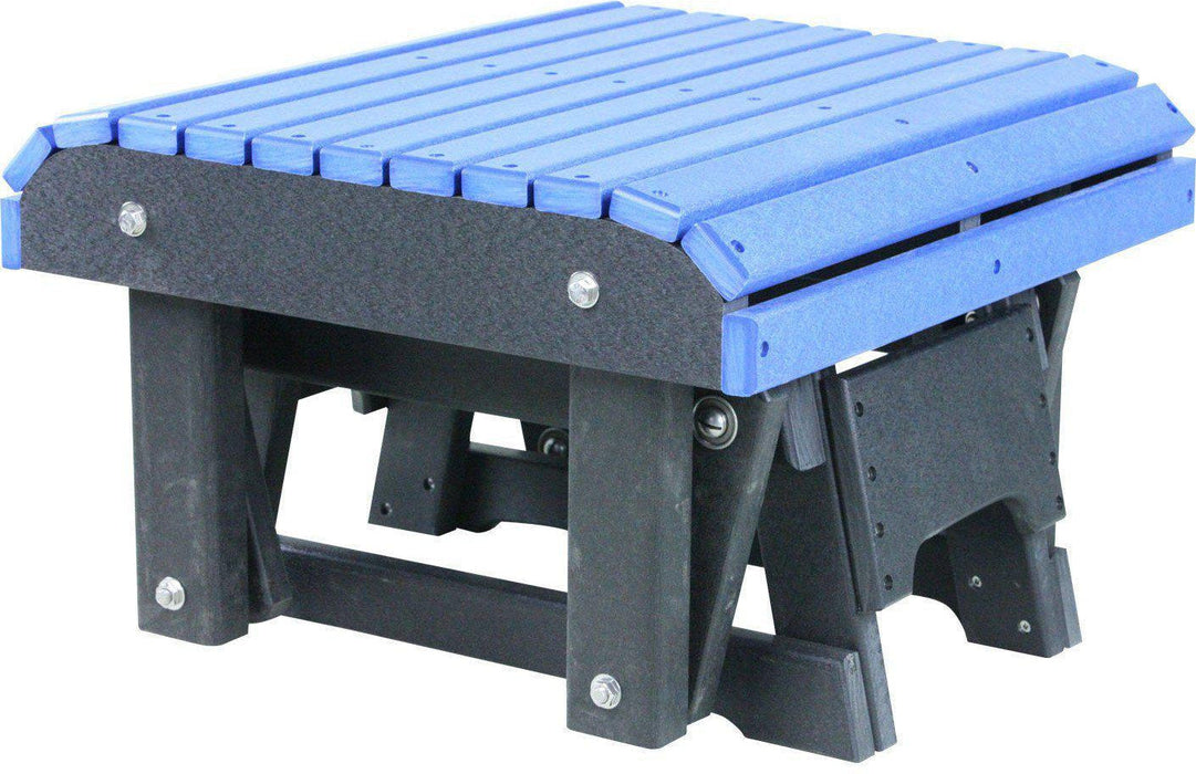 LuxCraft Recycled Plastic Glider Footrest