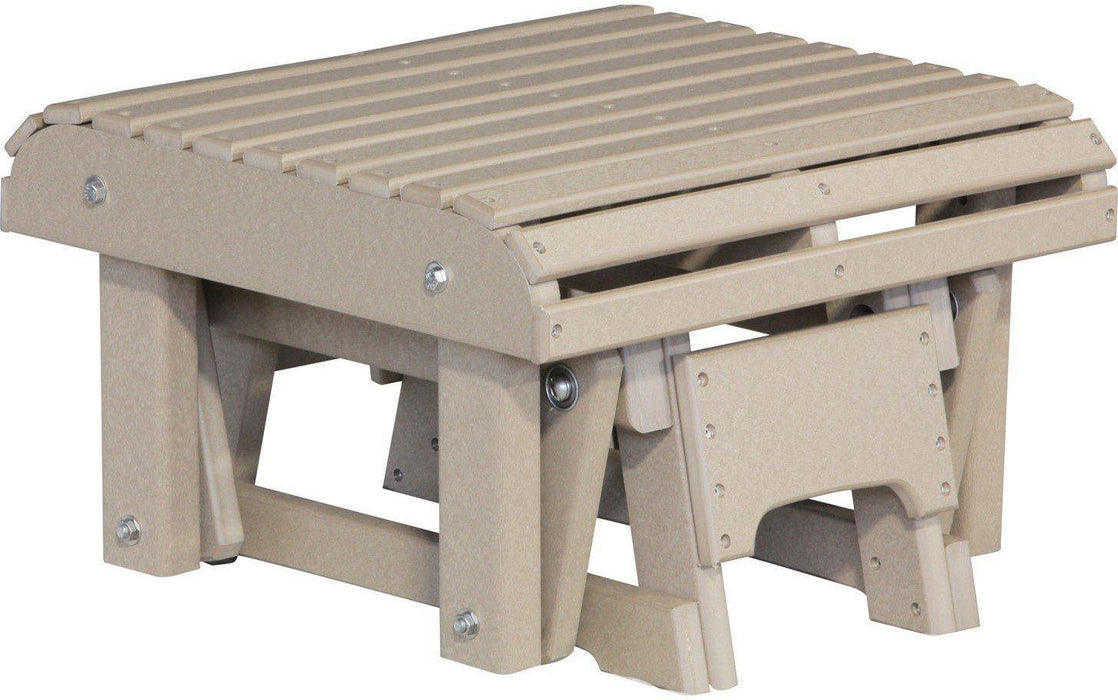 LuxCraft Recycled Plastic Glider Footrest