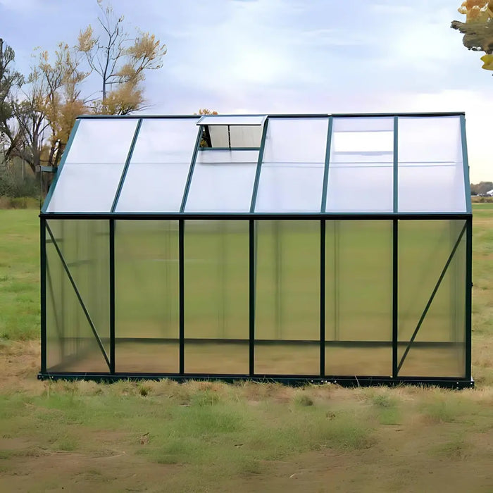 Grandio Ascent 8x12 Greenhouse Kit Twin Wall Polycarbonate