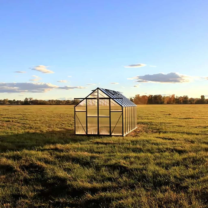 Grandio Ascent 8x16 Greenhouse Kit 6mm Twin Wall Polycarbonate