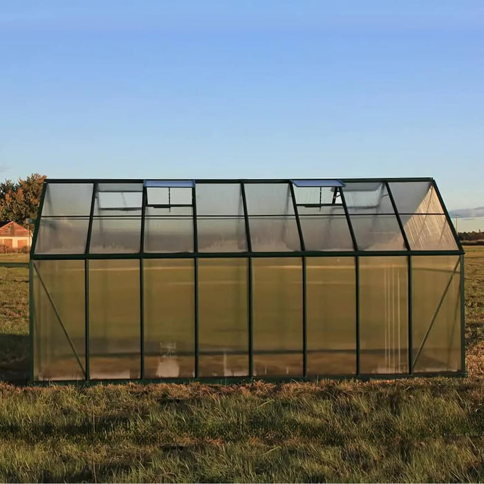Grandio Ascent 8x16 Greenhouse Kit 6mm Twin Wall Polycarbonate