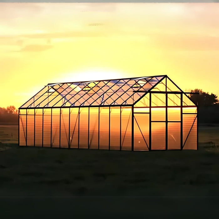 Grandio Ascent 8x24 Greenhouse Kit 6mm Twin Wall Polycarbonate