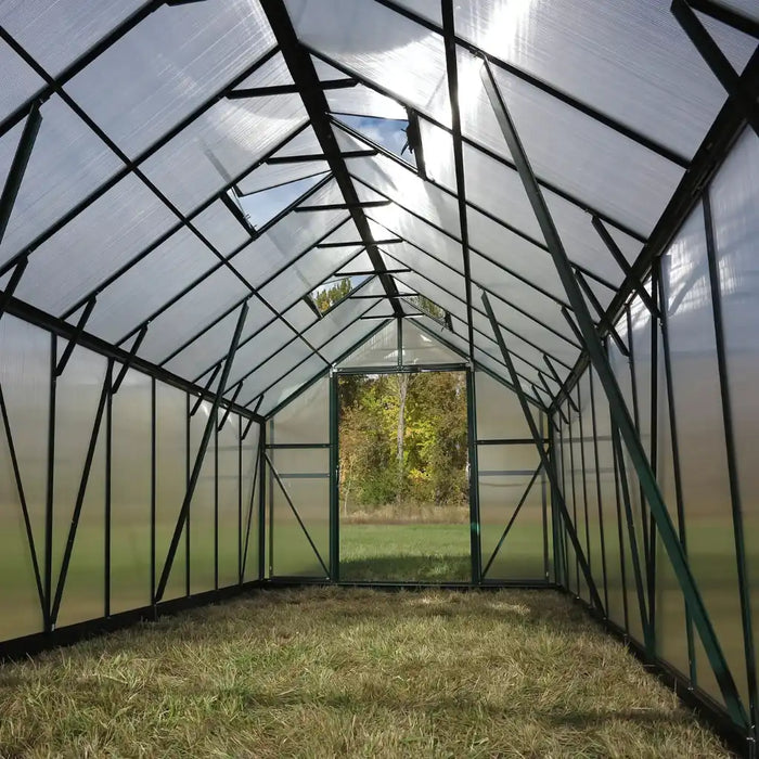 Grandio Ascent 8x24 Greenhouse Kit 6mm Twin Wall Polycarbonate