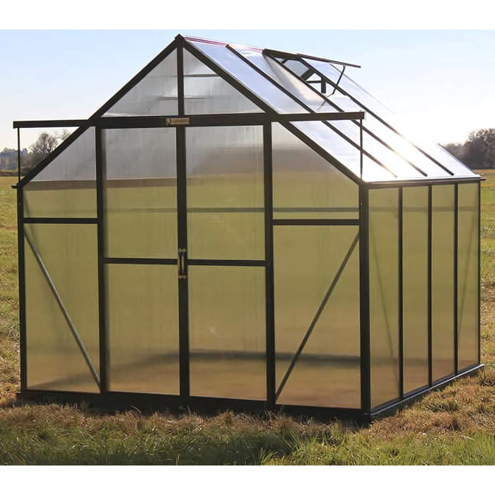 Grandio Ascent 8x8 Greenhouse Kit 6mm Twin Wall Polycarbonate