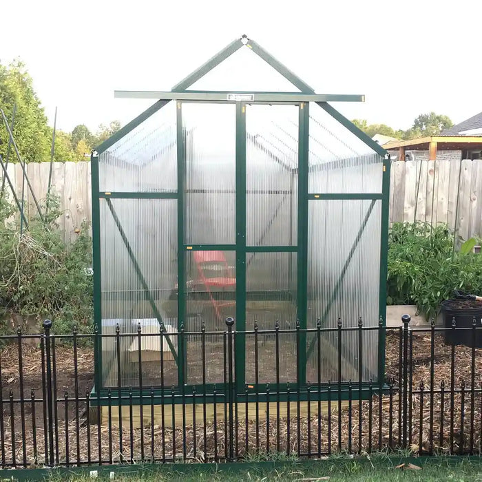 Grandio Element 6x12 Greenhouse Kit 10mm Polycarbonate Aluminum Frame
