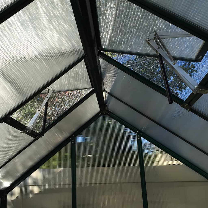 Grandio Element 6x12 Greenhouse Kit 10mm Polycarbonate Aluminum Frame