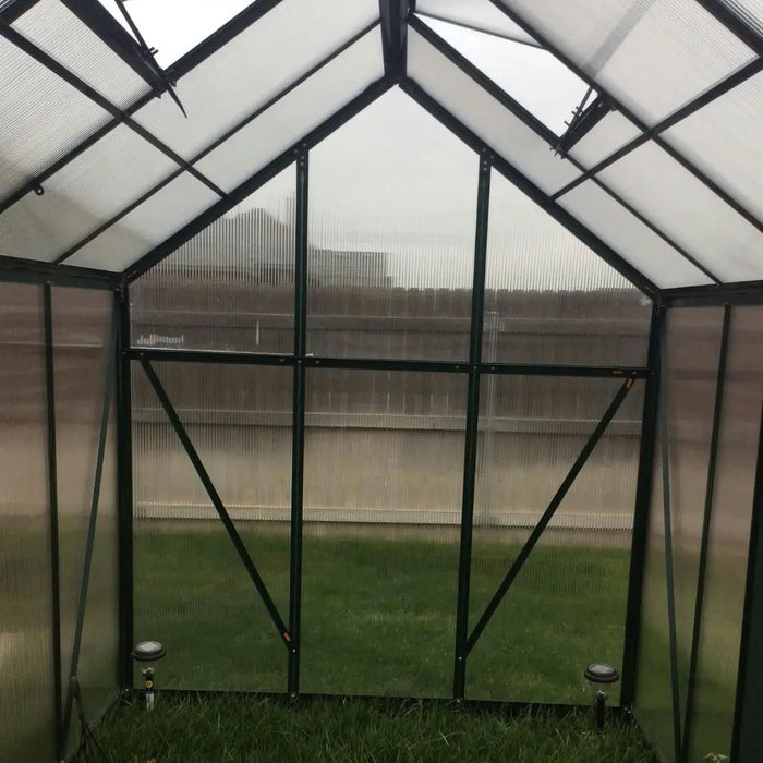 Grandio Element 6x4 Greenhouse Kit 10mm Polycarbonate Aluminum Frame