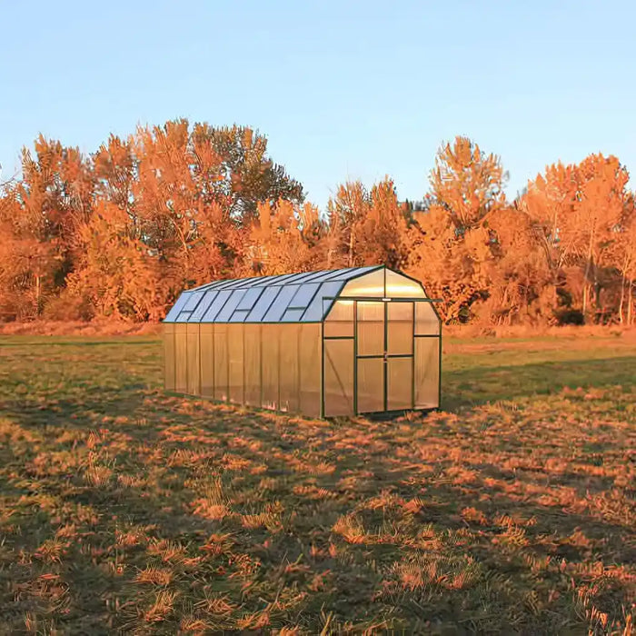 Grandio Elite 8x20 Greenhouse Kit 10mm Polycarbonate Barn Style