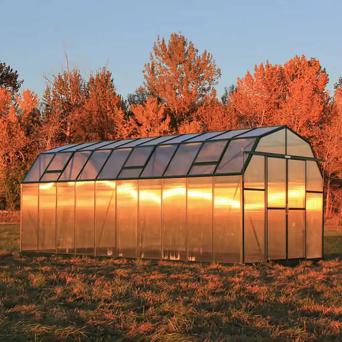 Grandio Elite 8x20 Greenhouse Kit 10mm Polycarbonate Barn Style