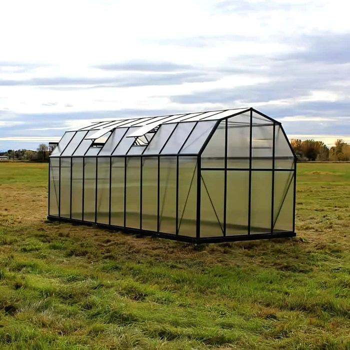 Grandio Elite 8x20 Greenhouse Kit 10mm Polycarbonate Barn Style